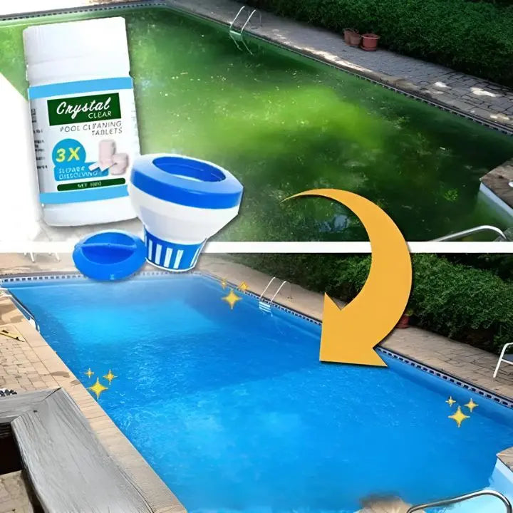 Quick cleaning tablets for your pool Homezys