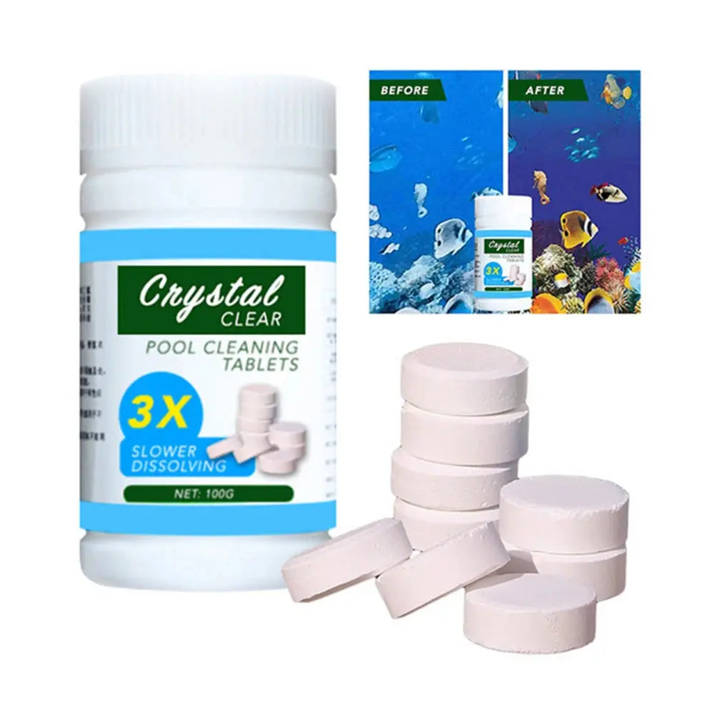 Quick cleaning tablets for your pool Homezys