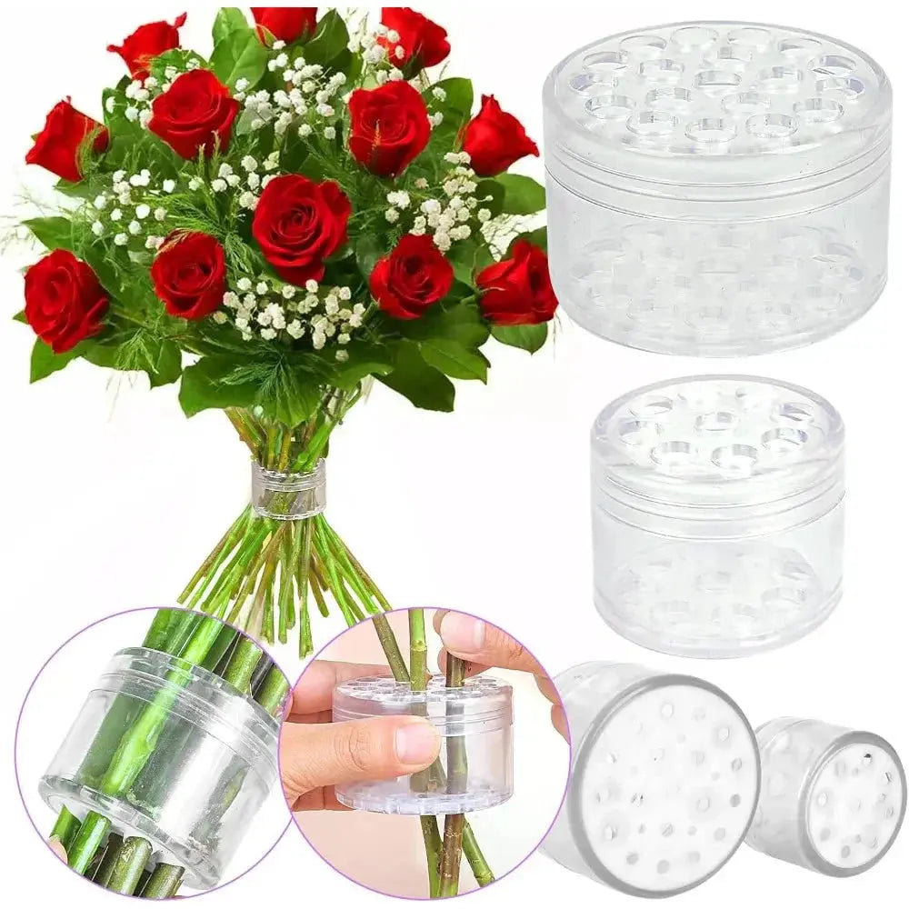 1+1 Free | DIY Spiral Flower Stem Holder - Effortless Flower Arrangements Zorenza