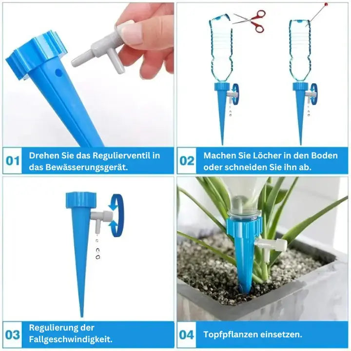 Water bottle irrigation system Mivoza Germany