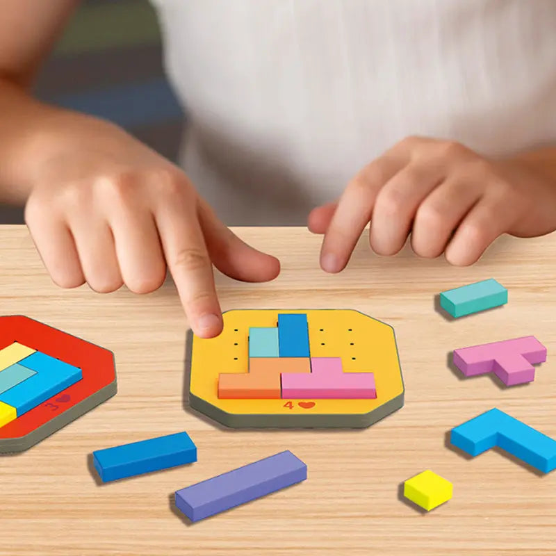 Children's Puzzle Game — Promote Creativity and Cognitive Strength Homezys