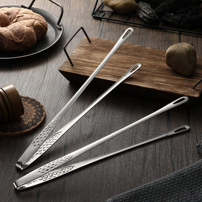 Stainless Steel Grill Tongs for a Secure and Firm Grip Homezys