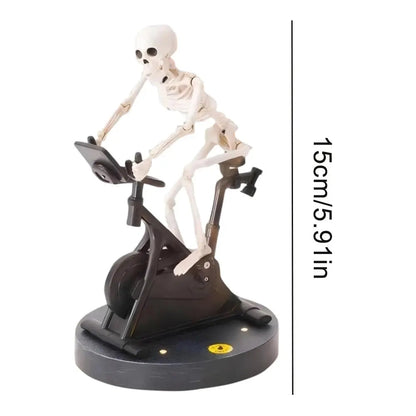 Decorative Figurine Skeleton Rider — Create a Spookily Charming Atmosphere Homezys