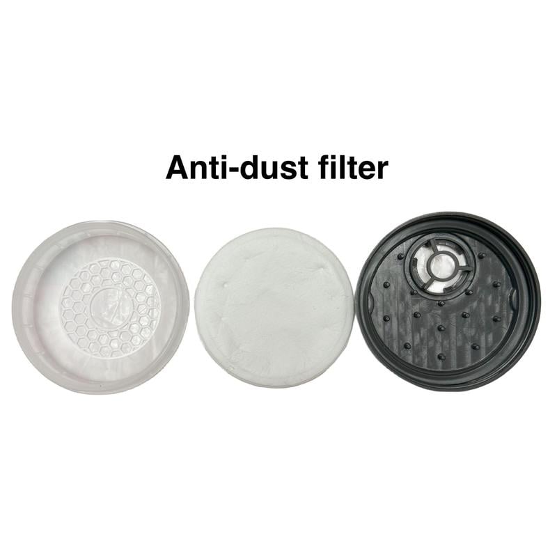 Integrated Respiratory Mask — Dustproof Half Mask with Dual Filtration Homezys