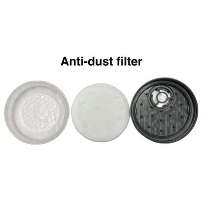 Integrated Respiratory Mask — Dustproof Half Mask with Dual Filtration Homezys
