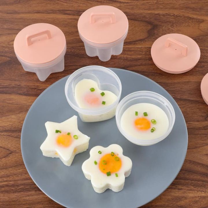 Egg Molder Set — Breakfast with Joy and Style 4-Piece Set Homezys