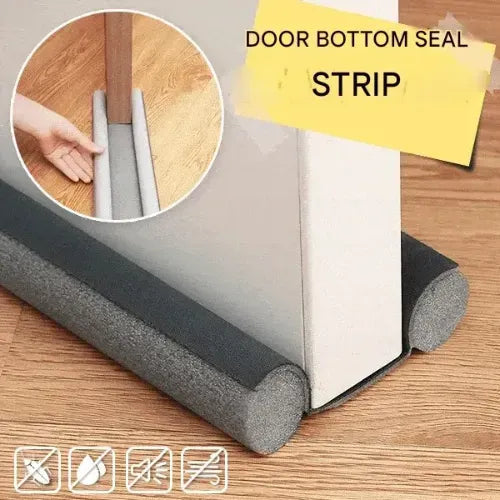 Adjustable Door Stopper – Seals Gaps to Block Dust and Pests Homezys