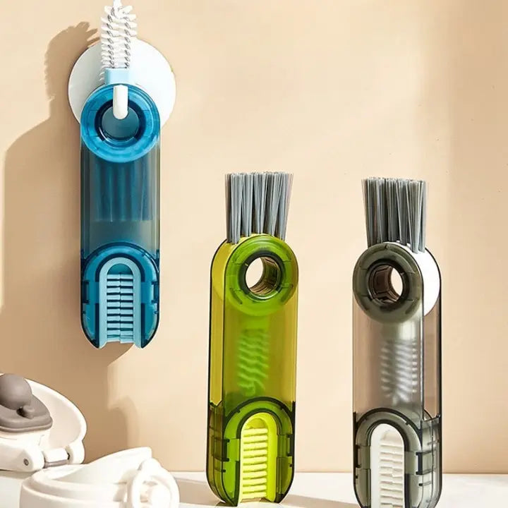 1+1 FREE | 3-in-1 Multifunction Cleaning Brush - For bottles, lids & hard-to-reach places Mivoza Germany
