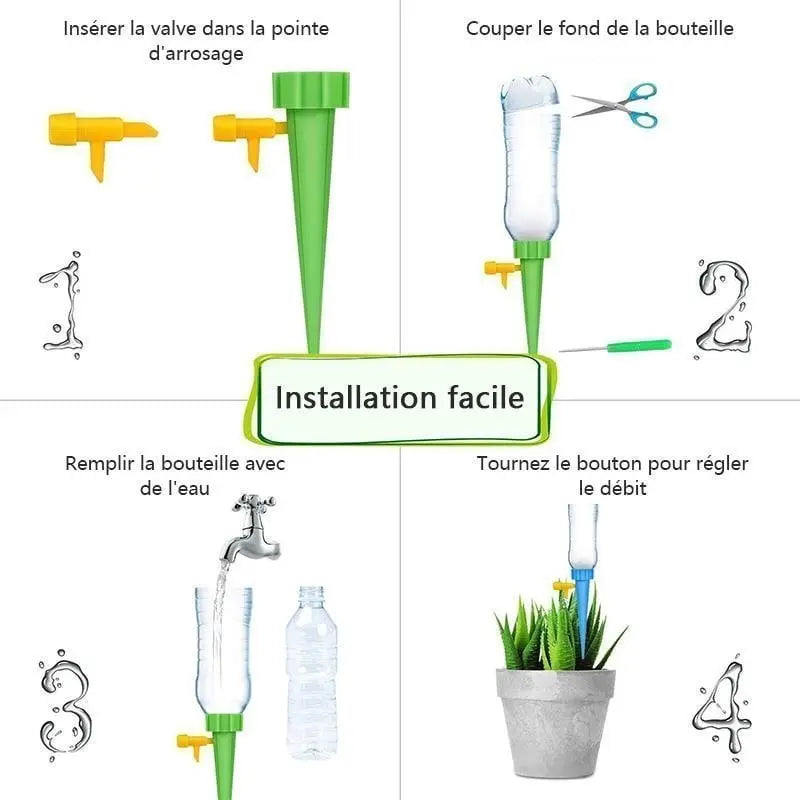 Watering System For Potted Plants🌱Good gardening helper! Zorenza