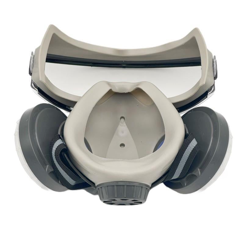 Integrated Respiratory Mask — Dustproof Half Mask with Dual Filtration Homezys