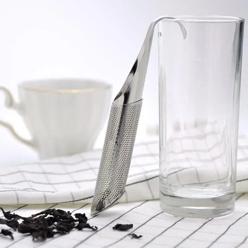 Buy 2 Get 1 FREE | Stainless Steel Tea Strainer – For loose leaf tea, herbal infusions & spices Homezys