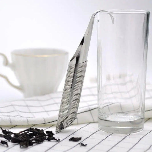 Buy 2 Get 1 FREE | Stainless Steel Tea Strainer – For loose leaf tea, herbal infusions & spices Homezys