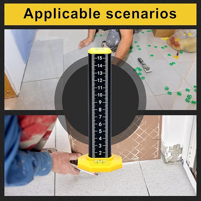 Precision Height Gauge — Magnetic Base with Built-in Spirit Levels Homezys