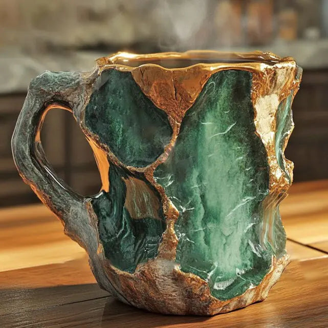 MineralMist™ — Elegant Crystal Cup with Thermal Magic Mivoza Deutschland