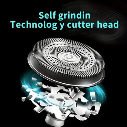 Mini Electric Shaver — Portable Waterproof Grooming Device with 15 Blades Homezys