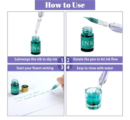 Shimmering Crystal Pen — Creativity with Sparkling Ease Homezys