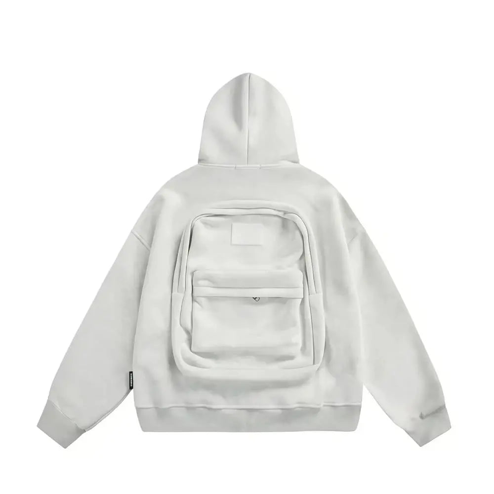 Reise-Hoodie mit Rucksack — Spart Platz & Zusatzkosten beim Fliegen Mivoza Deutschland