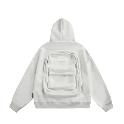 Reise-Hoodie mit Rucksack — Spart Platz & Zusatzkosten beim Fliegen Mivoza Deutschland