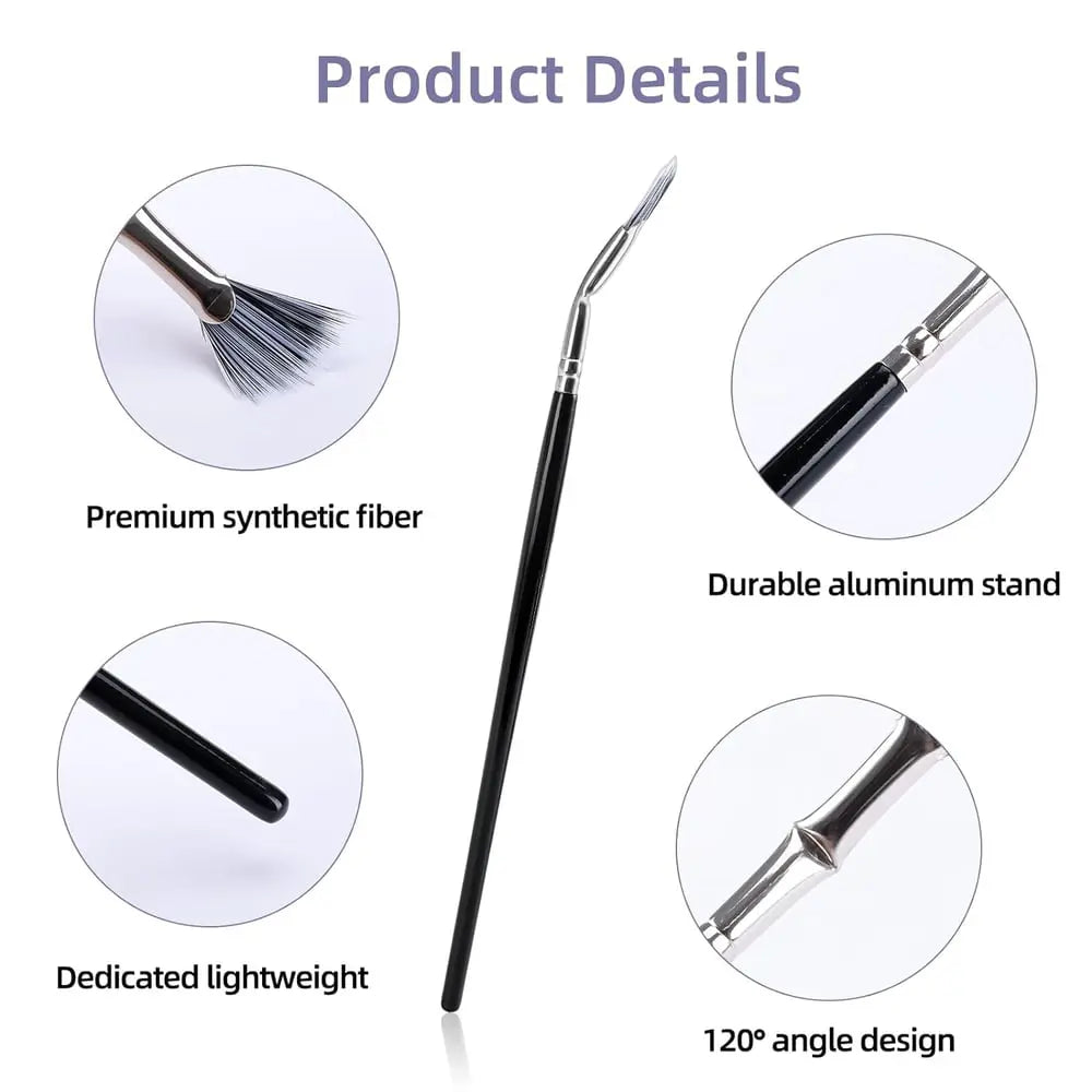 Buy 1 Get 1  Foldable Eyelash Brush with Angled Head – Perfect for Busy Mornings Homezys