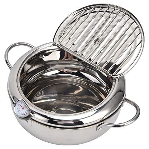 Stainless Steel Deep Fryer — Enjoy Crispy, Save Fat Homezys