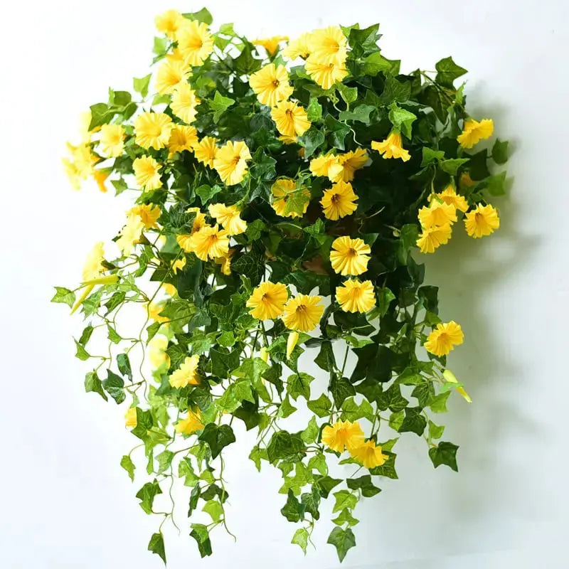 Buy 1 Get 1 Free | Artificial Morning Glory Hanging Flowers Mivoza Deutschland