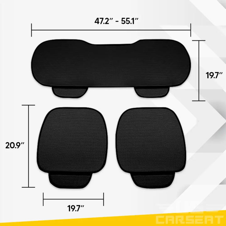 Ultra Breathable Non-Slip Ice Silk Car Seat Covers Homezys