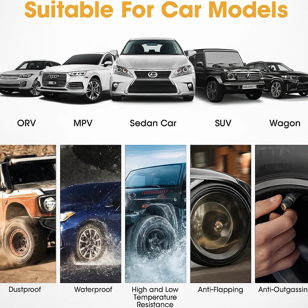 Solar Tire Pressure Monitoring System — Prevents Tire Accidents Early Homezys