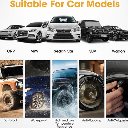 Solar Tire Pressure Monitoring System — Prevents Tire Accidents Early Homezys