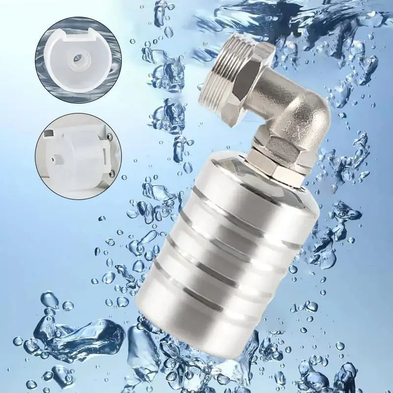 Stainless steel mini float valve - Automatic water level control Mivoza Germany
