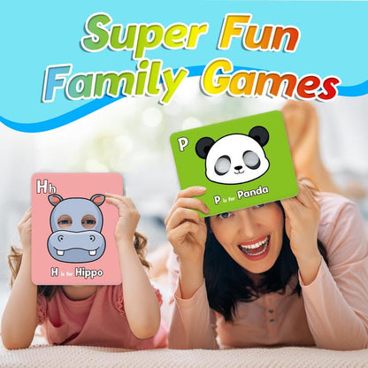 Animal masks for learning the alphabet — discover letters playfully Homezys