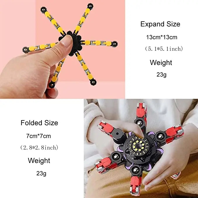 Transformable Fingertip Gyro Zorenza