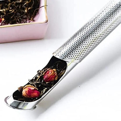 Buy 2 Get 1 FREE | Stainless Steel Tea Strainer – For loose leaf tea, herbal infusions & spices Homezys