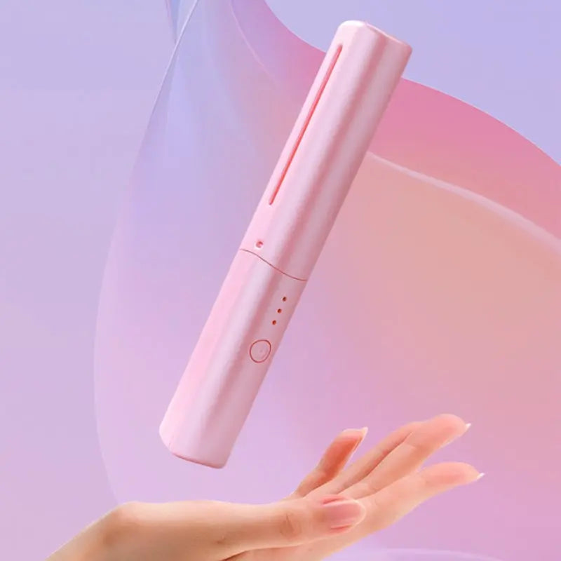 Portable Hair Straightening Brush – Comb & straightener in one for effortless styling on the go Homezys