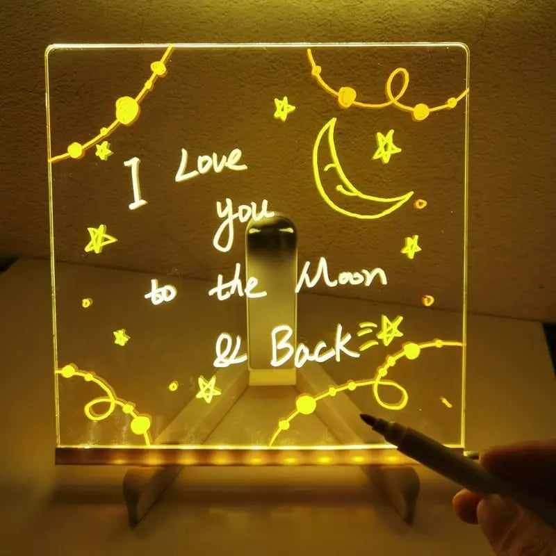 ✨LED Note Board with Colors🎨 Zorenza