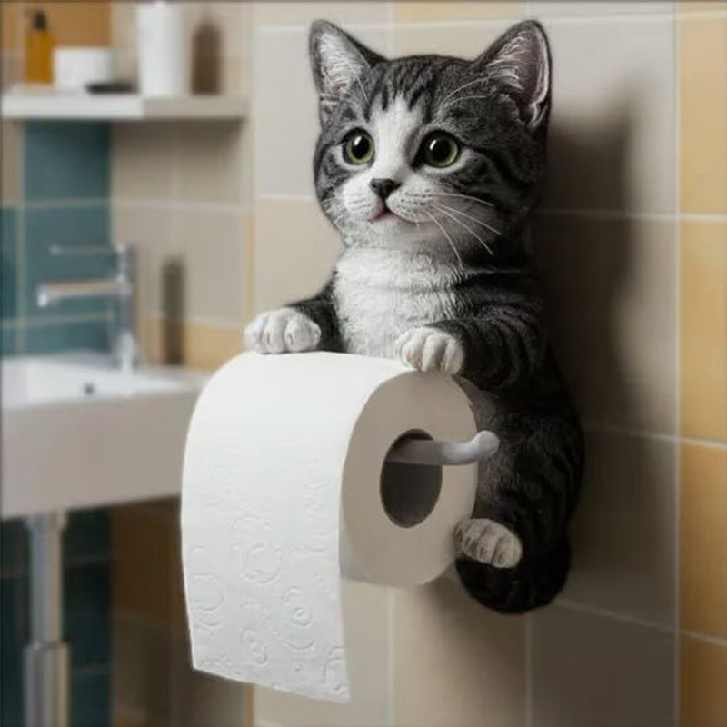3D Resin Animal Toilet Roll Holder – Adds Charm to Your Bathroom Homezys