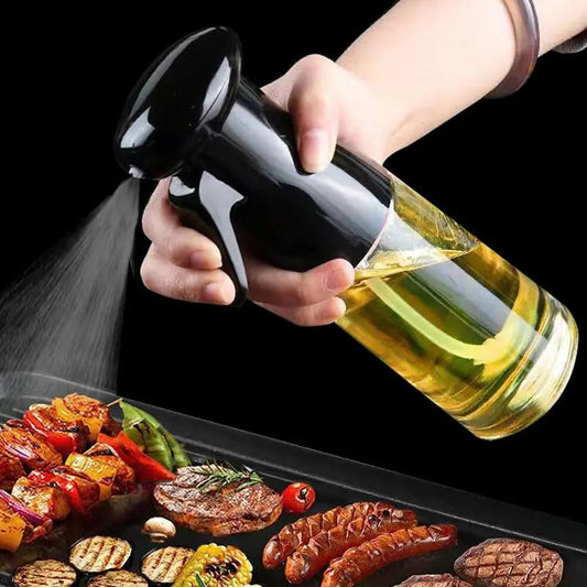 Clear Cooking Oil Spray Bottle – Eco-Friendly Kitchen Sprayer with Precise Pouring Homezys