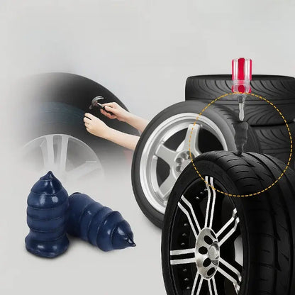 20 Piece Tire Nail Set for Repairing Rubber Tire Punctures Homezys