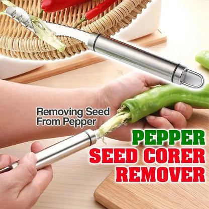 Pepper Seed Corer Remover Zorenza