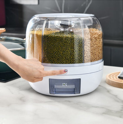 Rotatable Storage Tower — Freshness and Order Under Control Homezys