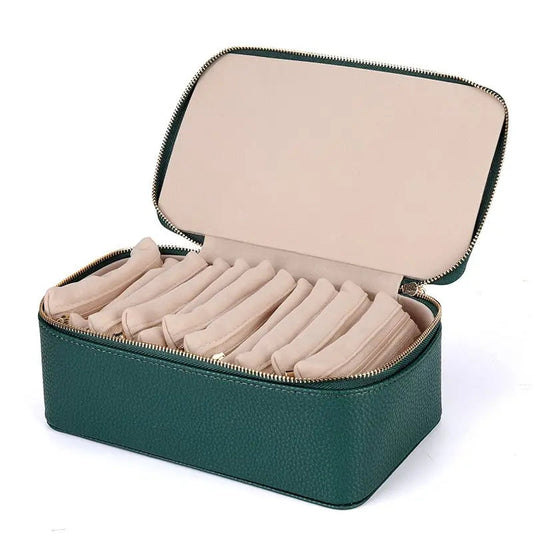 Jewelry Box with Transparent Compartments – Store Neatly and Safely Homezys