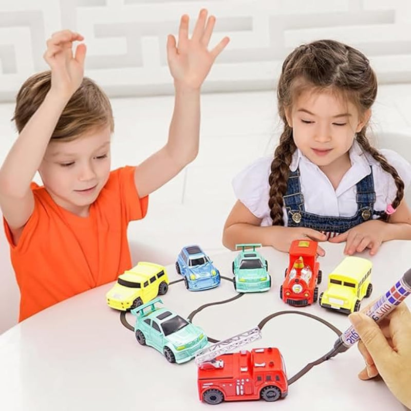 Creative Race Car Toy with Track Sensor Homezys