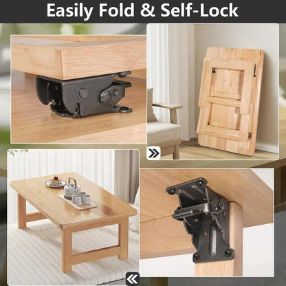 Foldable Steel Table Leg Bracket Homezys