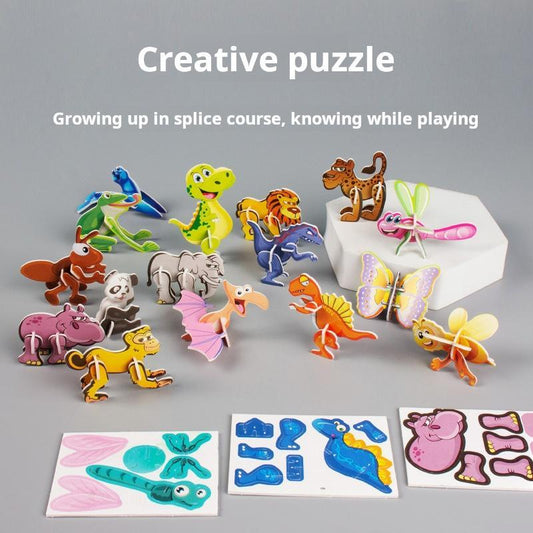 100-Piece Animal Figurine Set – Educational Toy to Foster Children's Creativity Homezys