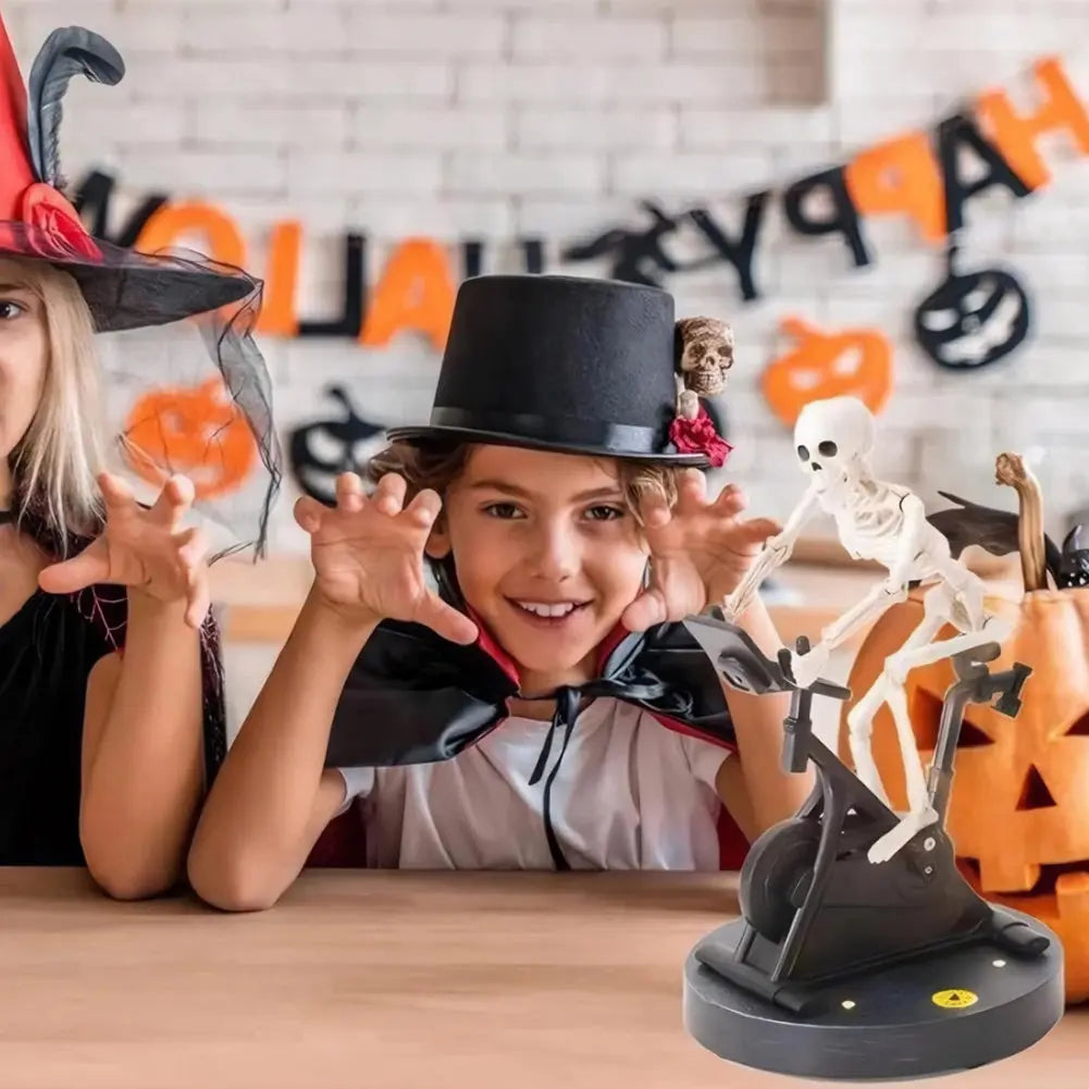 Decorative Figurine Skeleton Rider — Create a Spookily Charming Atmosphere Homezys
