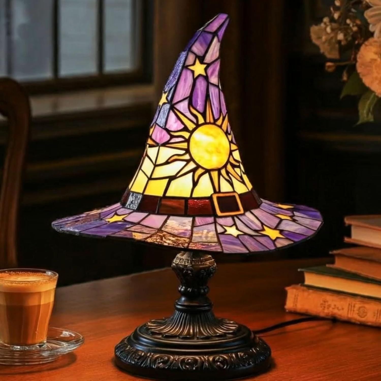 💥Hot sale discount price!Witch hat lamp decoration ornaments USB socket led light ornaments creative Mivoza Deutschland
