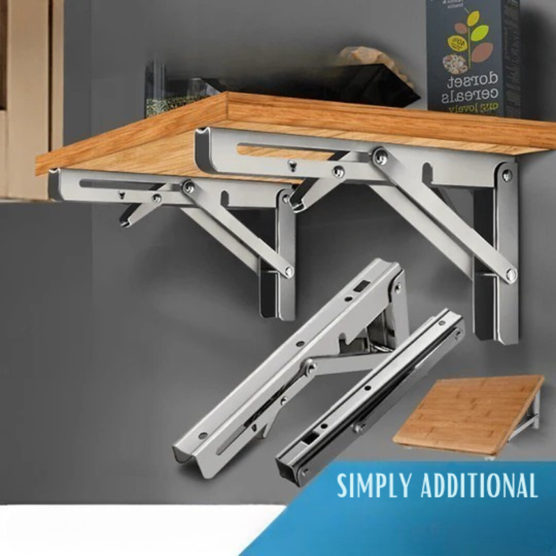 Foldable Bracket — More Space and Clear Organization Homezys
