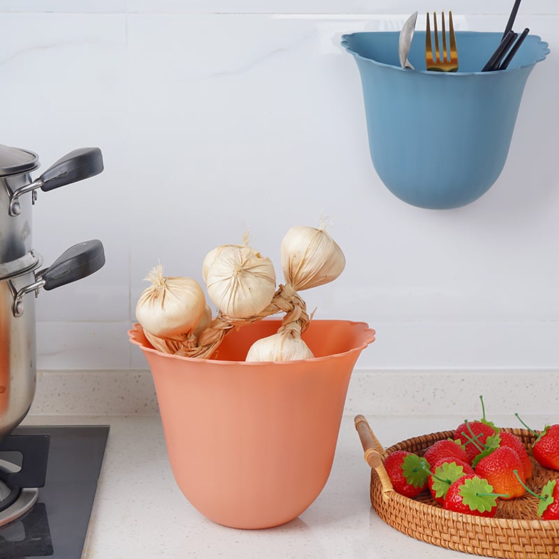 Hanging Trash Can – Space-Saving Kitchen Waste Bin with Clip Design Homezys