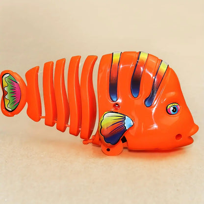 🐟Plastic Wind-Up Wiggle Fish Toys Zorenza