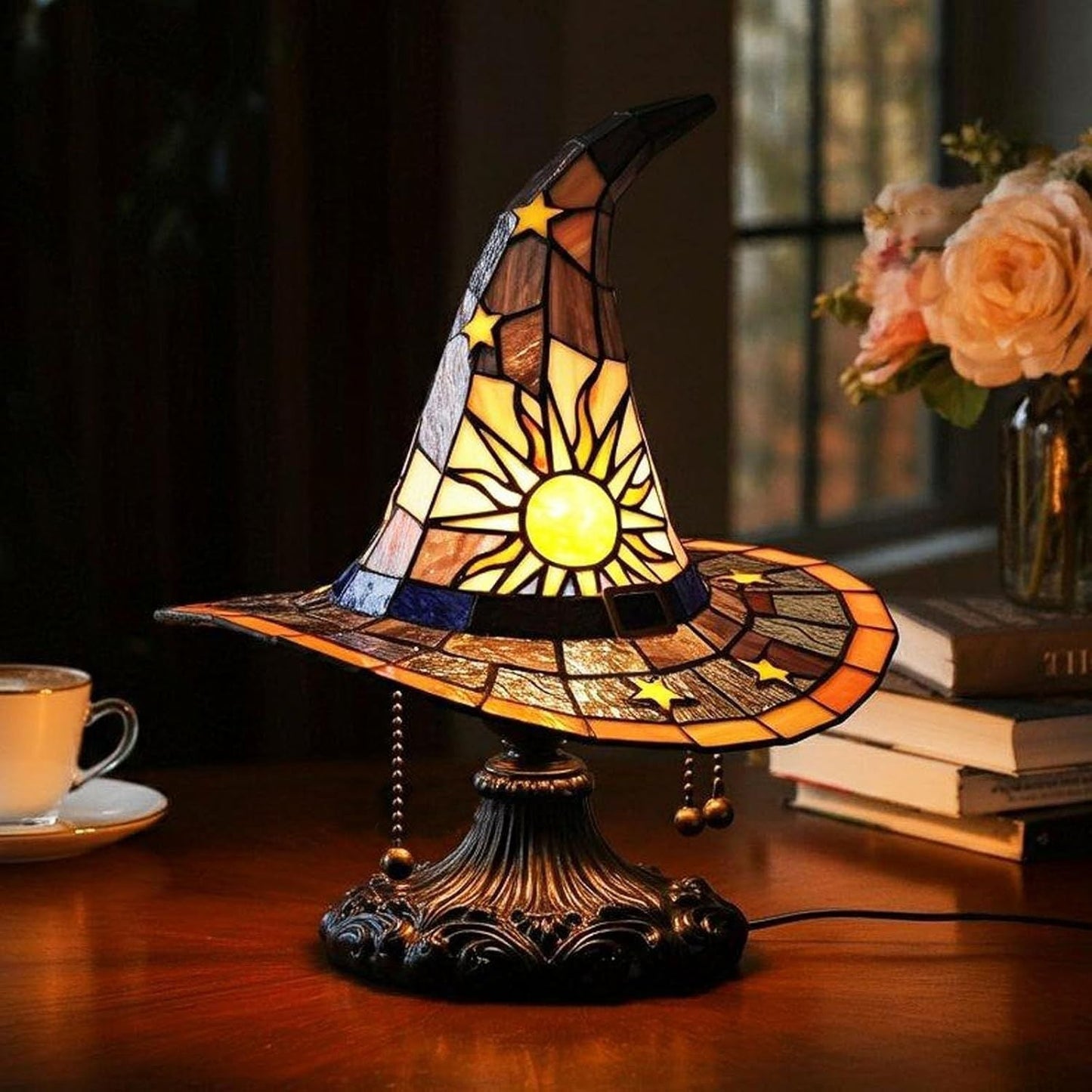 💥Hot sale discount price!Witch hat lamp decoration ornaments USB socket led light ornaments creative Mivoza Deutschland