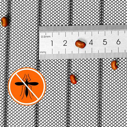 Insect screen with magnetic closure — effortless protection against mosquitoes Homezys